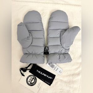 NWT Aritzia The Super Puff™ Mitten - Marble Grey